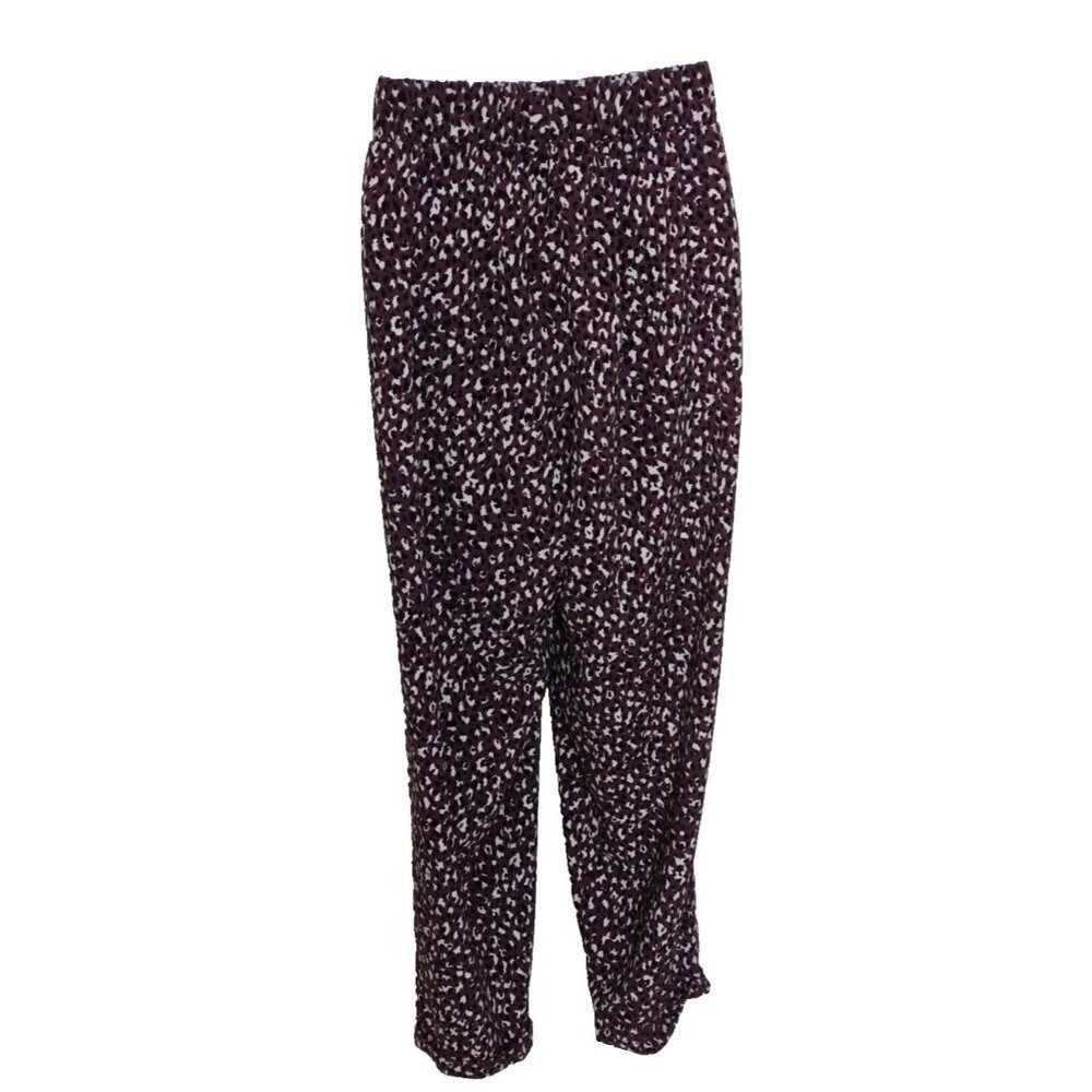 Torrid Pull on Pants Floral Stretch Waist Multicolor women's size 2X - Picture 8 of 8